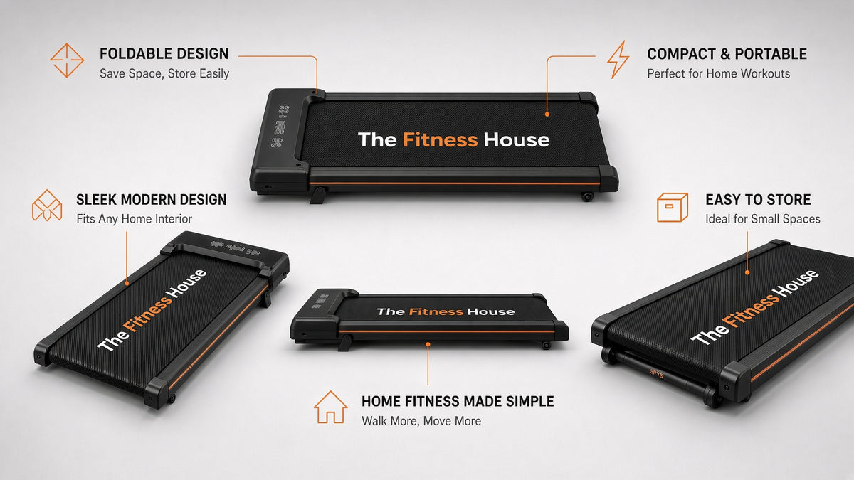 Quiet Incline Walking Pad for Home & Office – Under 45dB, 120kg, App Tracking