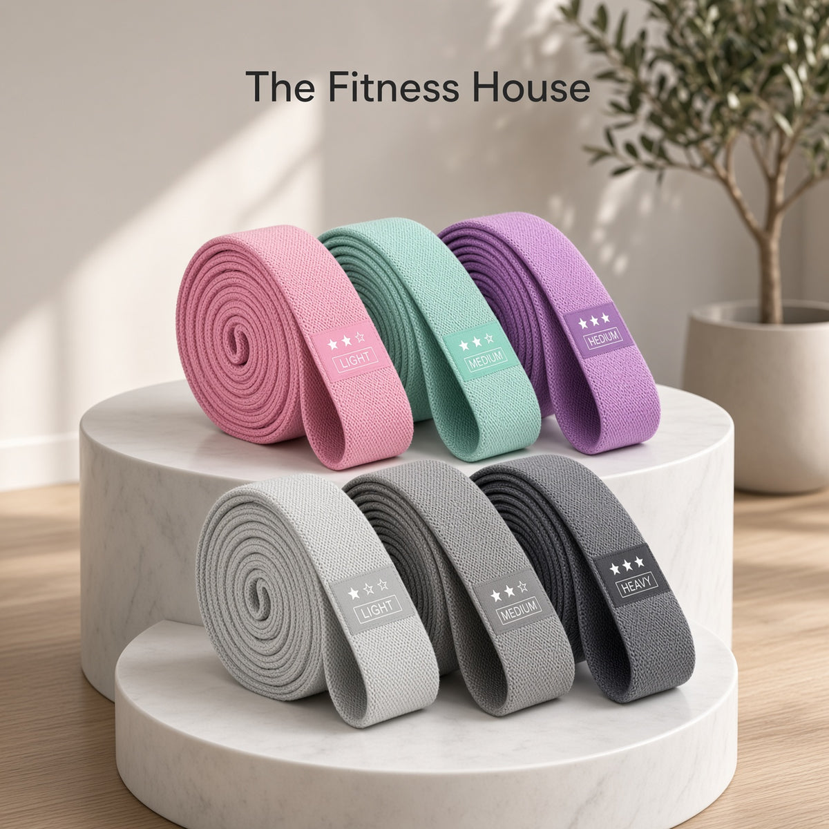 Heavy Power Resistance Loop Bands Set