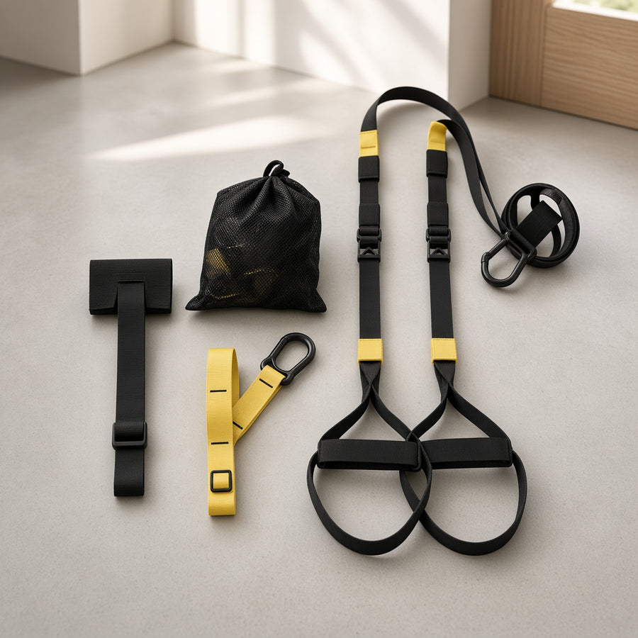 Suspension Training Strap Fitness Strength Power Suspension Trainer Adjustable Yoga Strap Wall Mount Professional Trx Tensioner